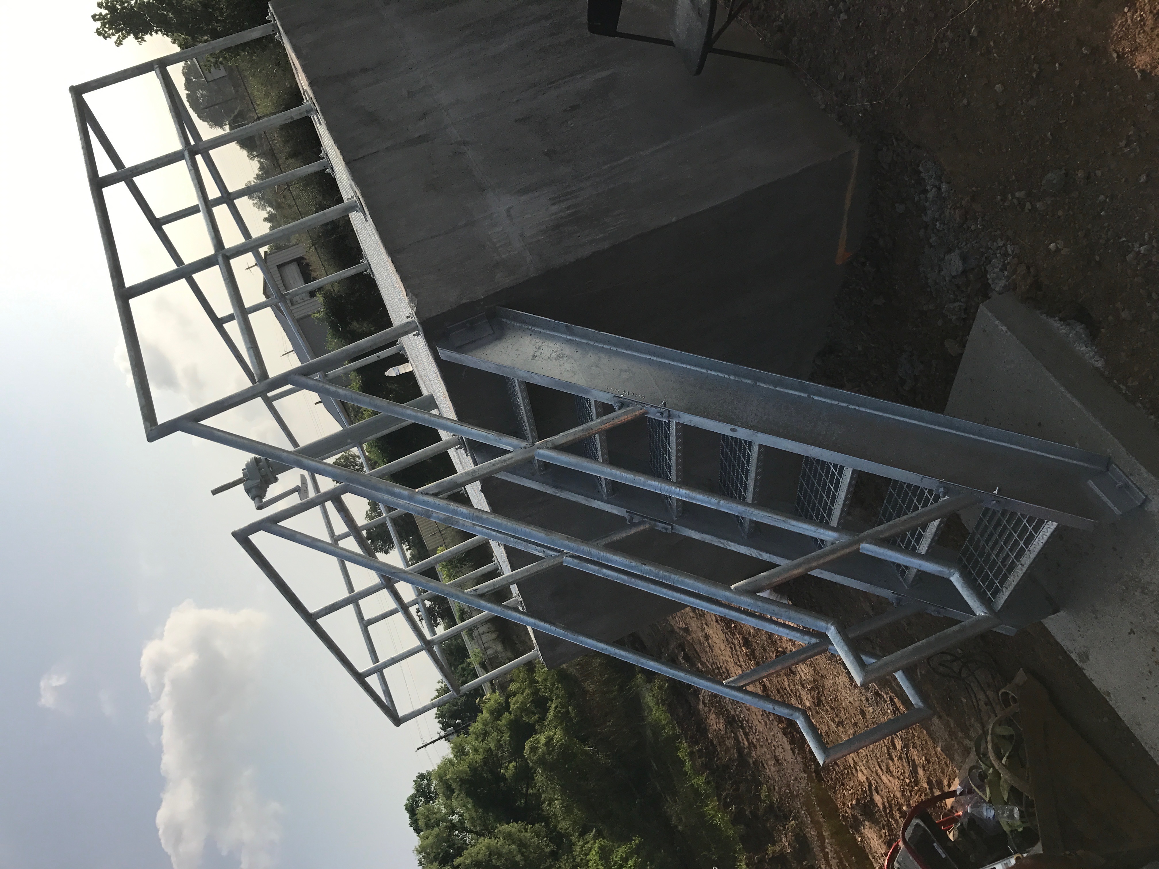 Steel Platform & Ramp